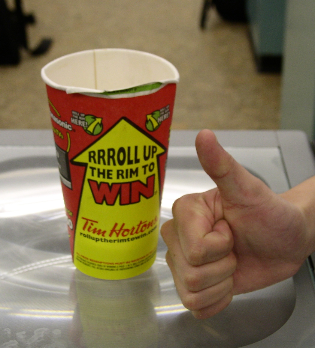 Roll up the Rim to win